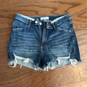 Risen fold over shorts